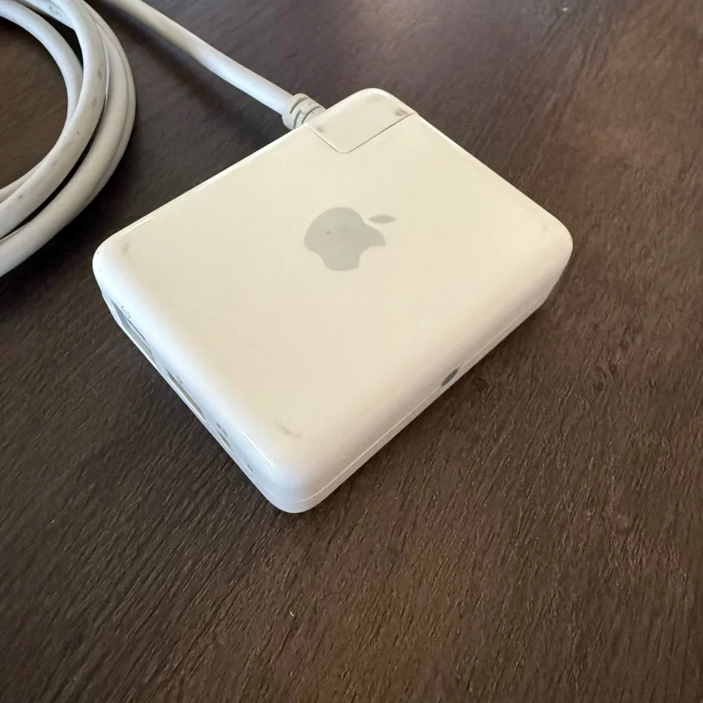 Apple White USB Power Adapter with Attached Cable